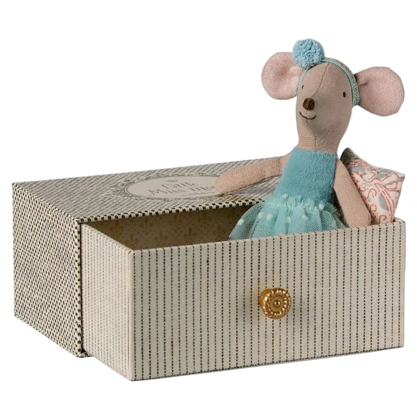 Maileg Dance mouse in daybed, Little sister
