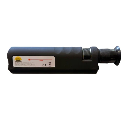 Destiny Solutions | Fiber Inspection Microscope 400X Magnification SC FC ST LC Interface End Face w/ 1.25mm & 2.5mm Adapter | #MT-400X - Image 2