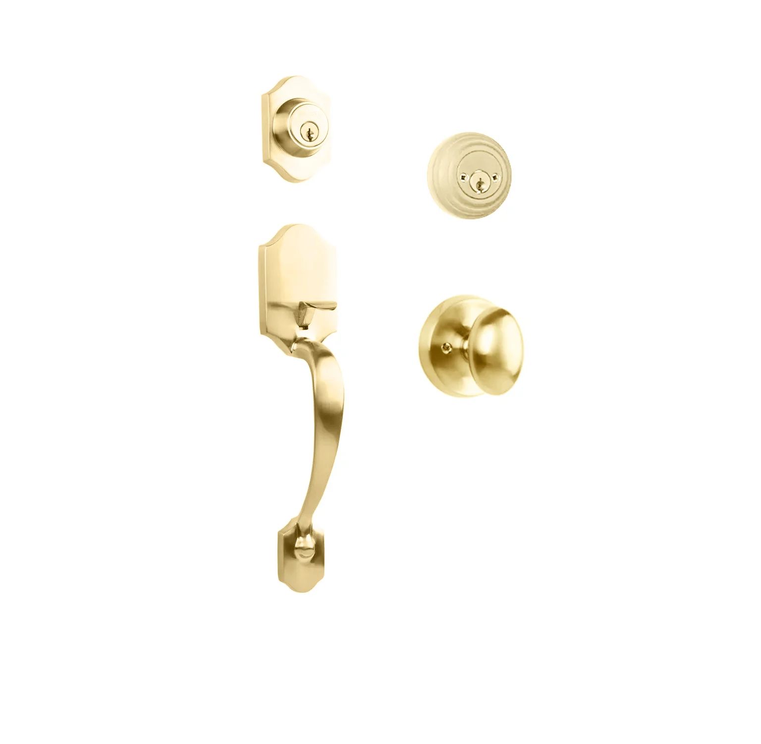 N2LOK Charente Double Cylinder Entrance Set – Egg Knob