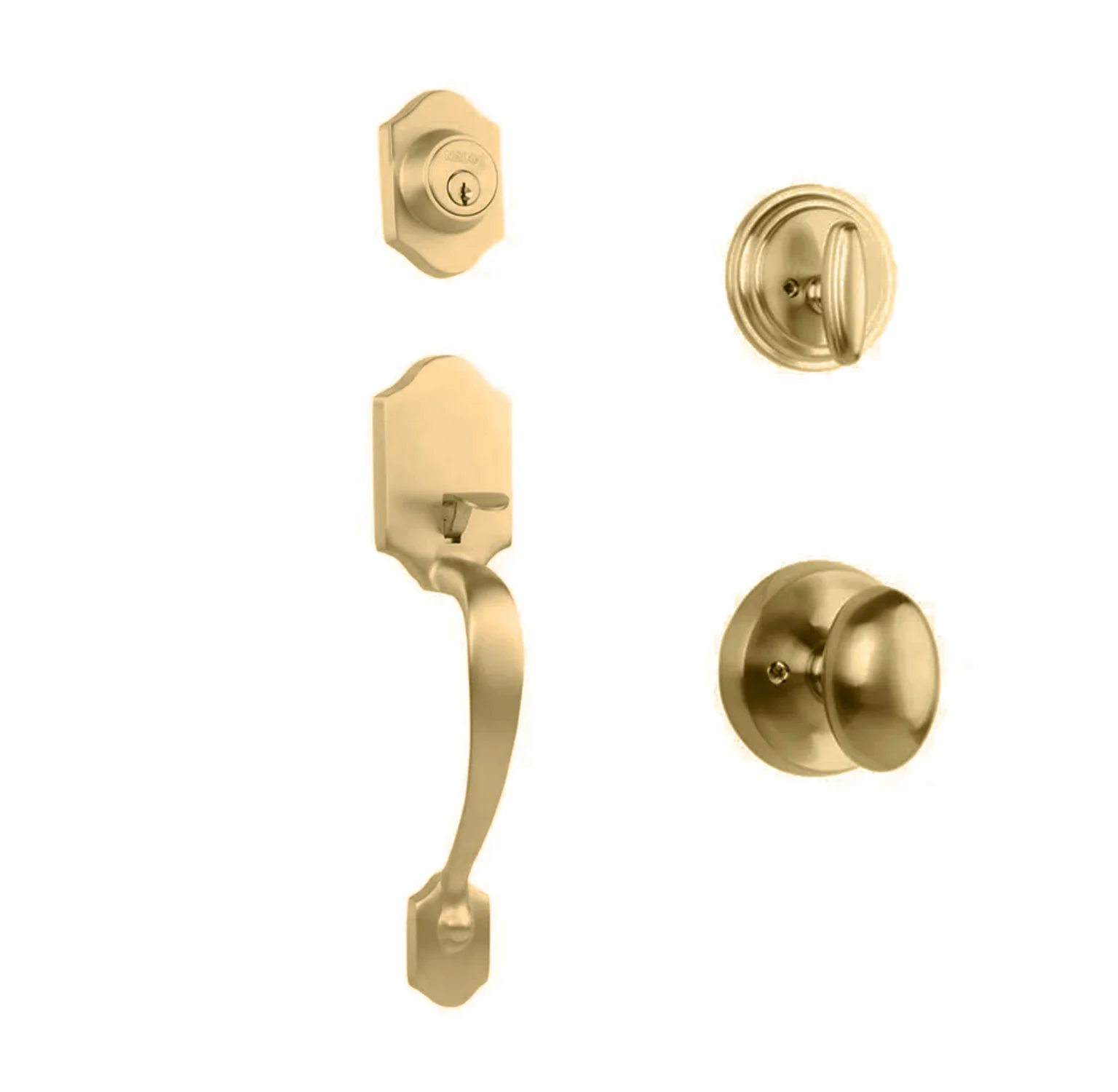 N2LOK Charente Single Cylinder Entrance Set – Egg Knob