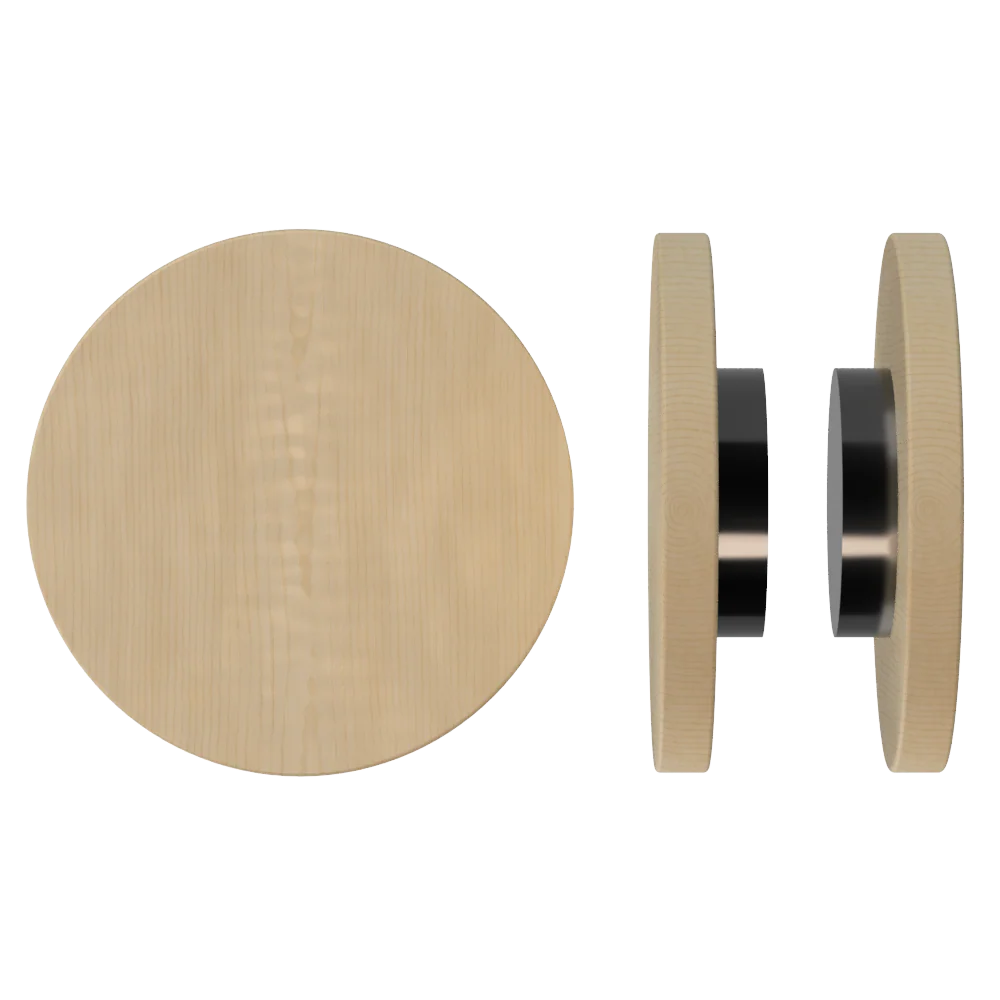 T01 Timber Pull Handle, American Oak (Pair)