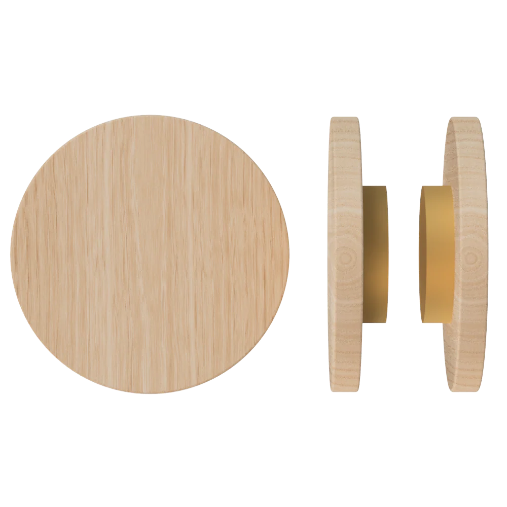 T01 Timber Pull Handle, Tasmanian Oak (Pair)