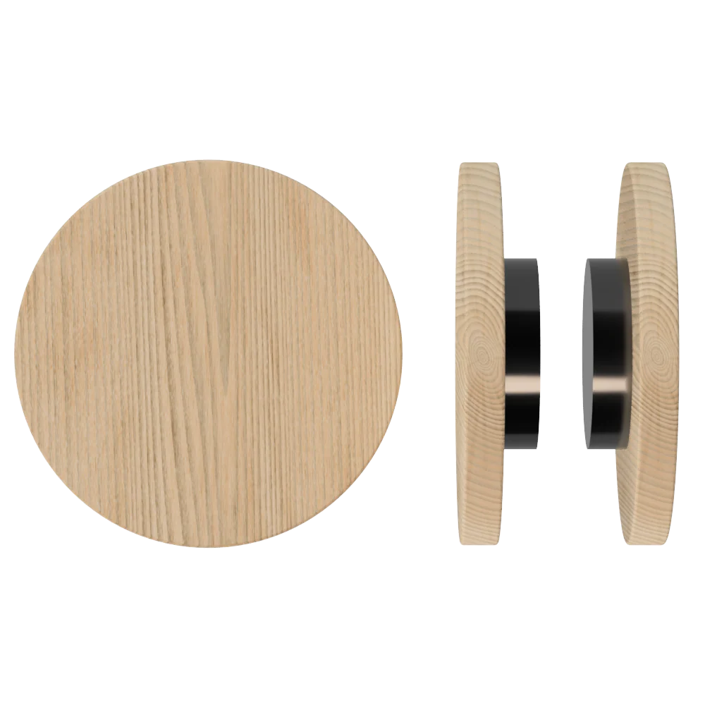 T01 Timber Pull Handle, Victorian Ash (Pair)