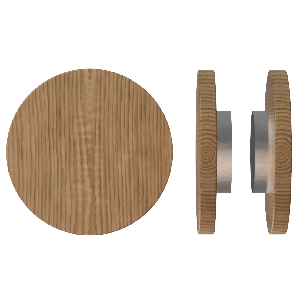 T01 Timber Pull Handle, American Walnut (Pair)