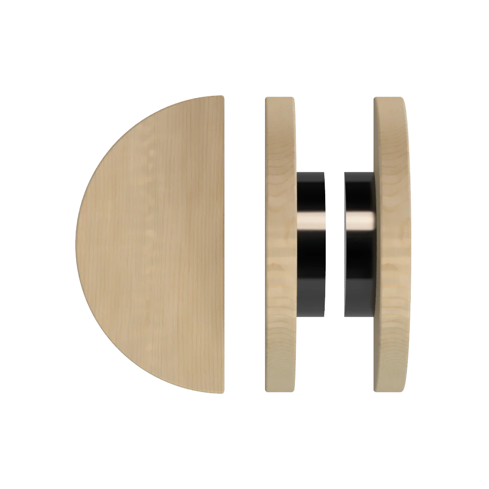 T02 Timber Pull Handle, American Oak (Pair)
