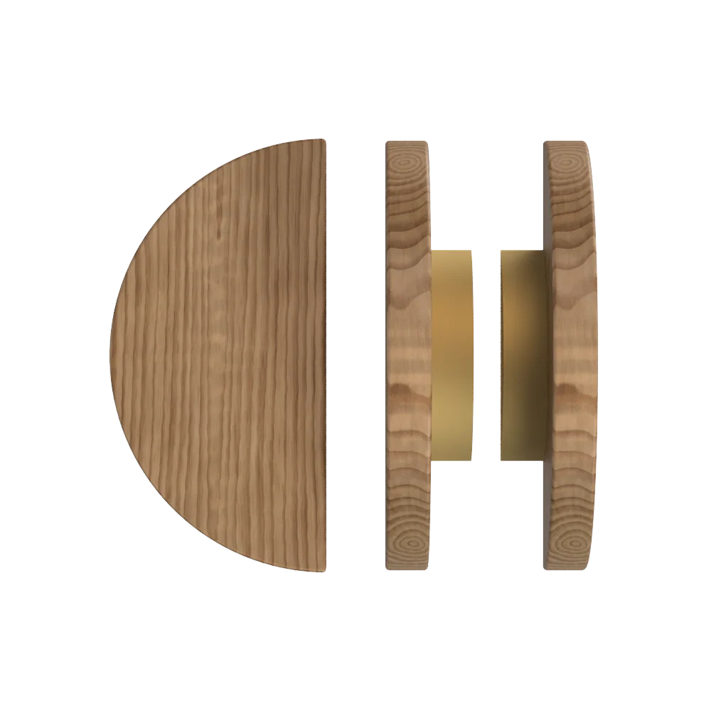 T02 Timber Pull Handle, American Walnut (Pair)
