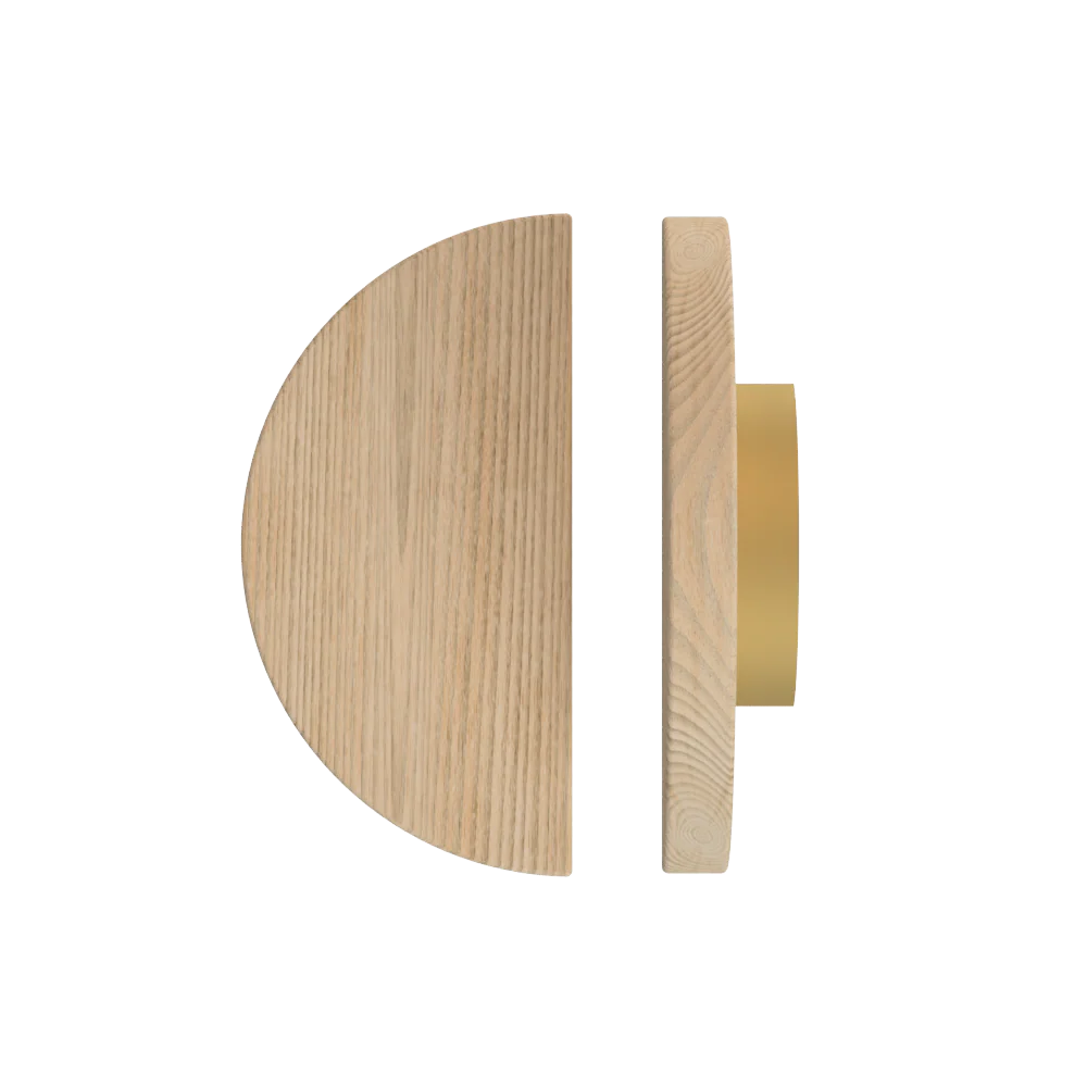 T02 Timber Pull Handle, Tasmanian Oak (Single)