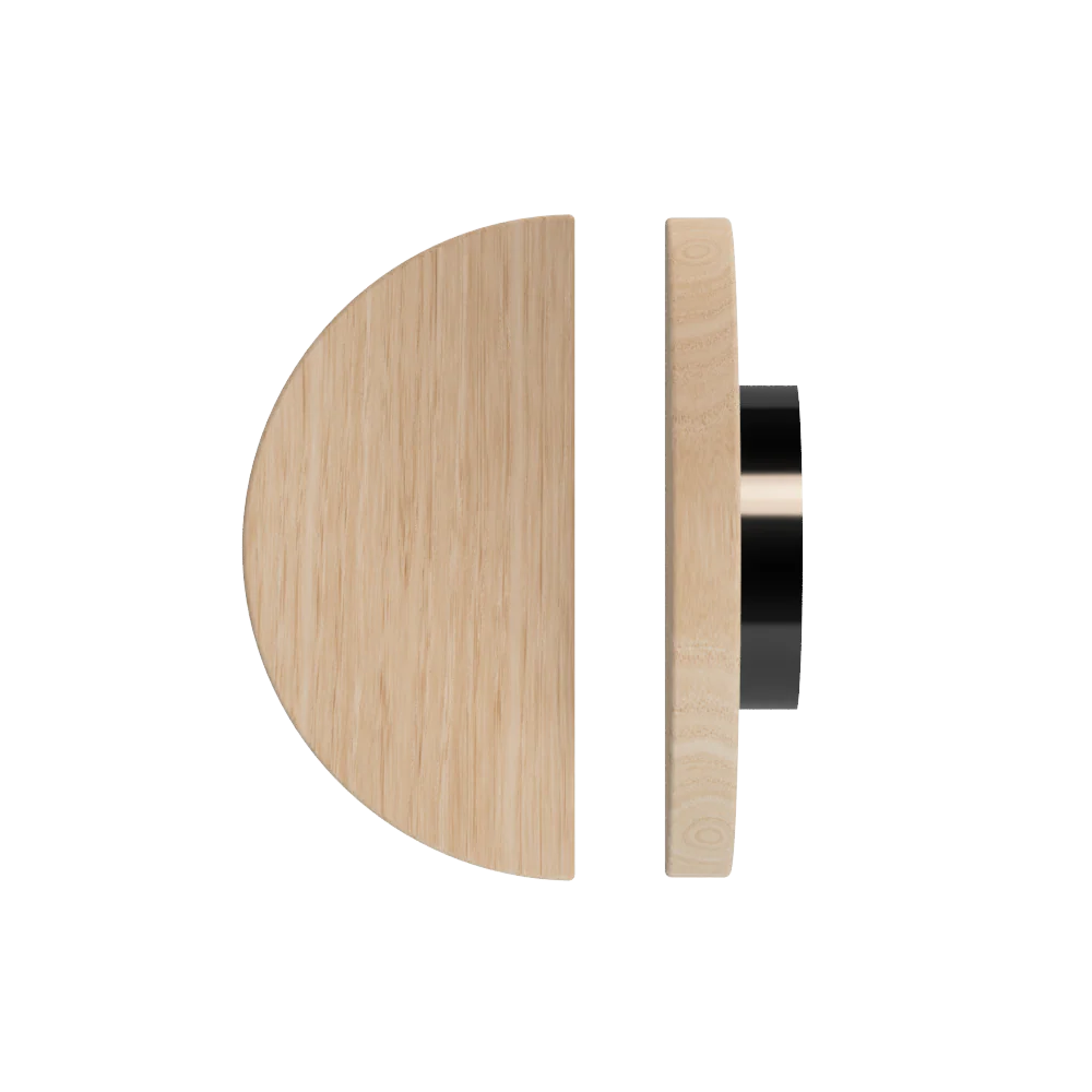 T02 Timber Pull Handle, Victorian Ash (Single)