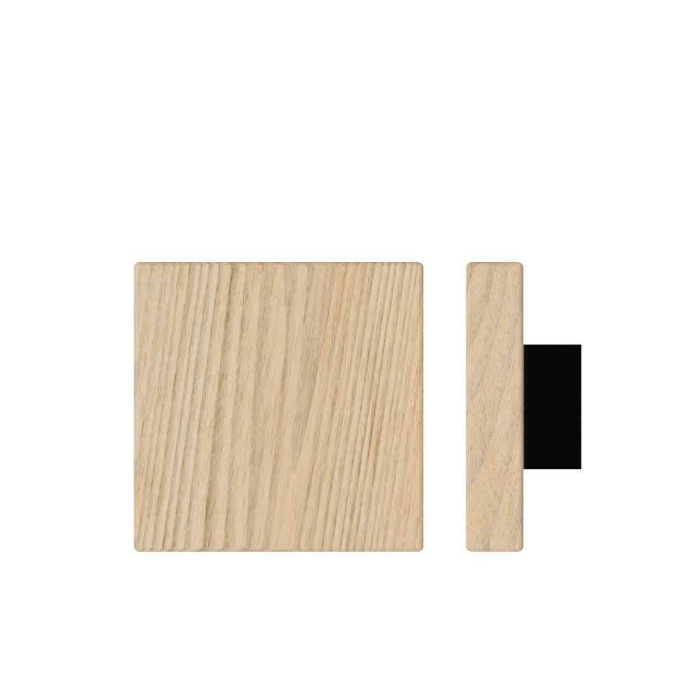 T03 Timber Pull Handle, 150mm X 150mm, Tasmanian Oak (Single)