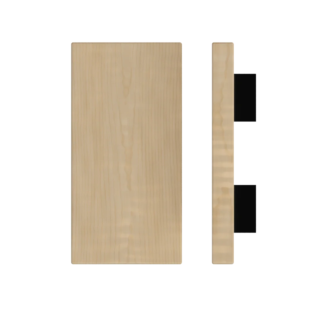 T04 Timber Pull Handle, L300mm X W150mm, American Oak (Single)
