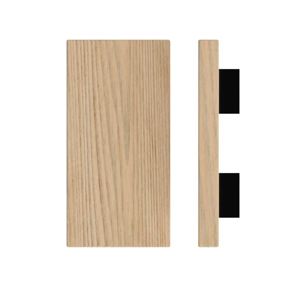 T04 Timber Pull Handle, L300mm X W150mm, Tasmanian Oak (Single)