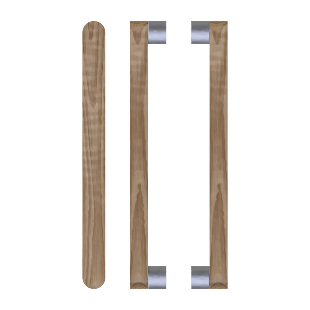 T05 Timber Pull Handle, American Walnut (Pair)