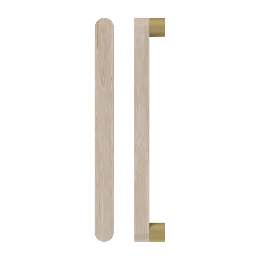 T05 Timber Pull Handle, Victorian Ash (Single)