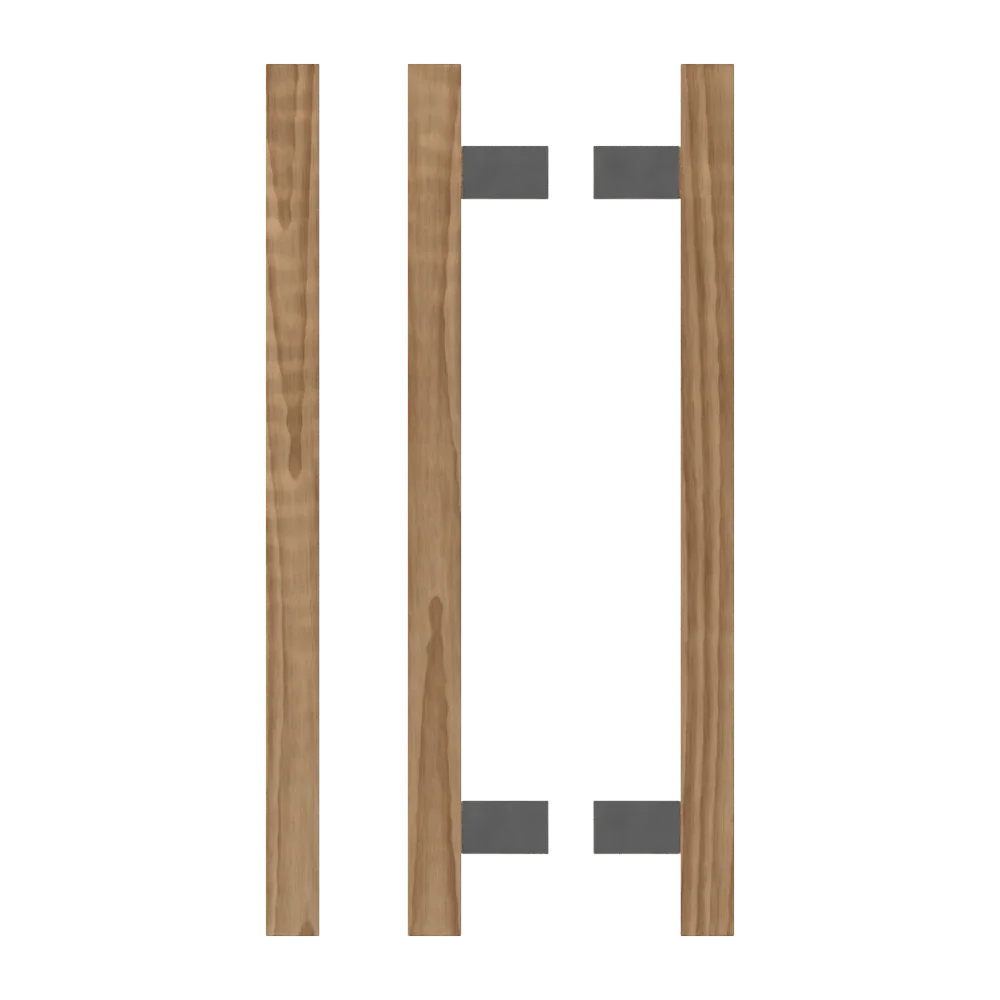 T06 Timber Pull Handle, American Walnut (Pair)