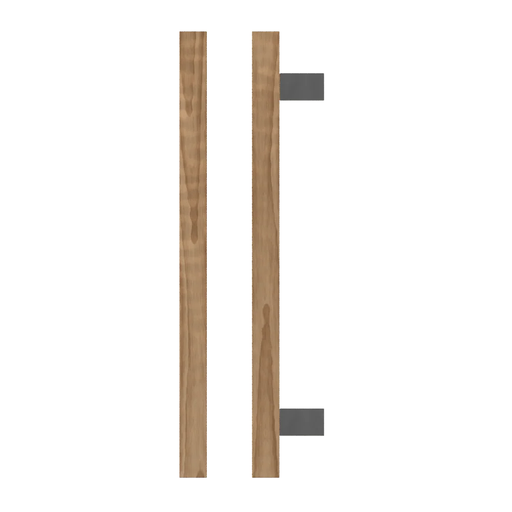 T06 Timber Pull Handle, American Walnut (Single)