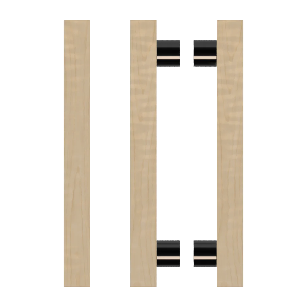 T07 Timber Pull Handle, American Oak (Pair)