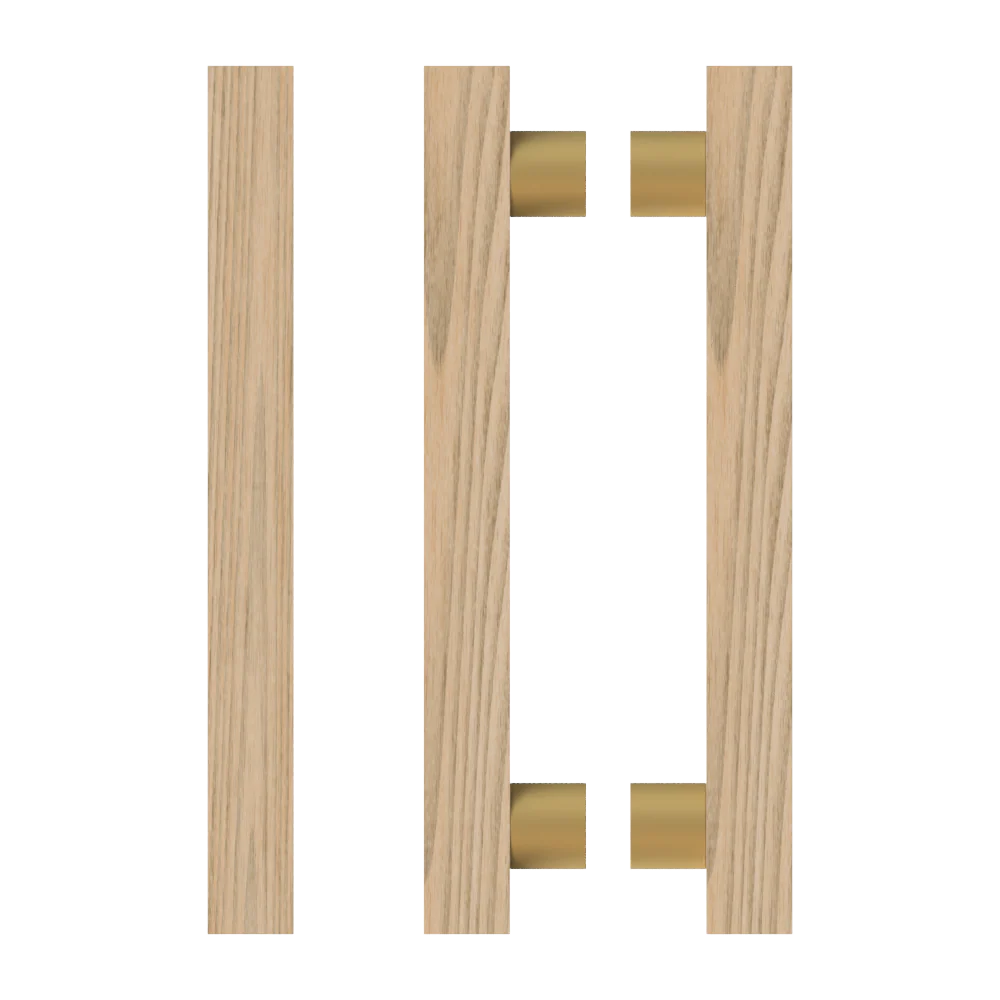 T07 Timber Pull Handle, Tasmanian Oak (Pair)