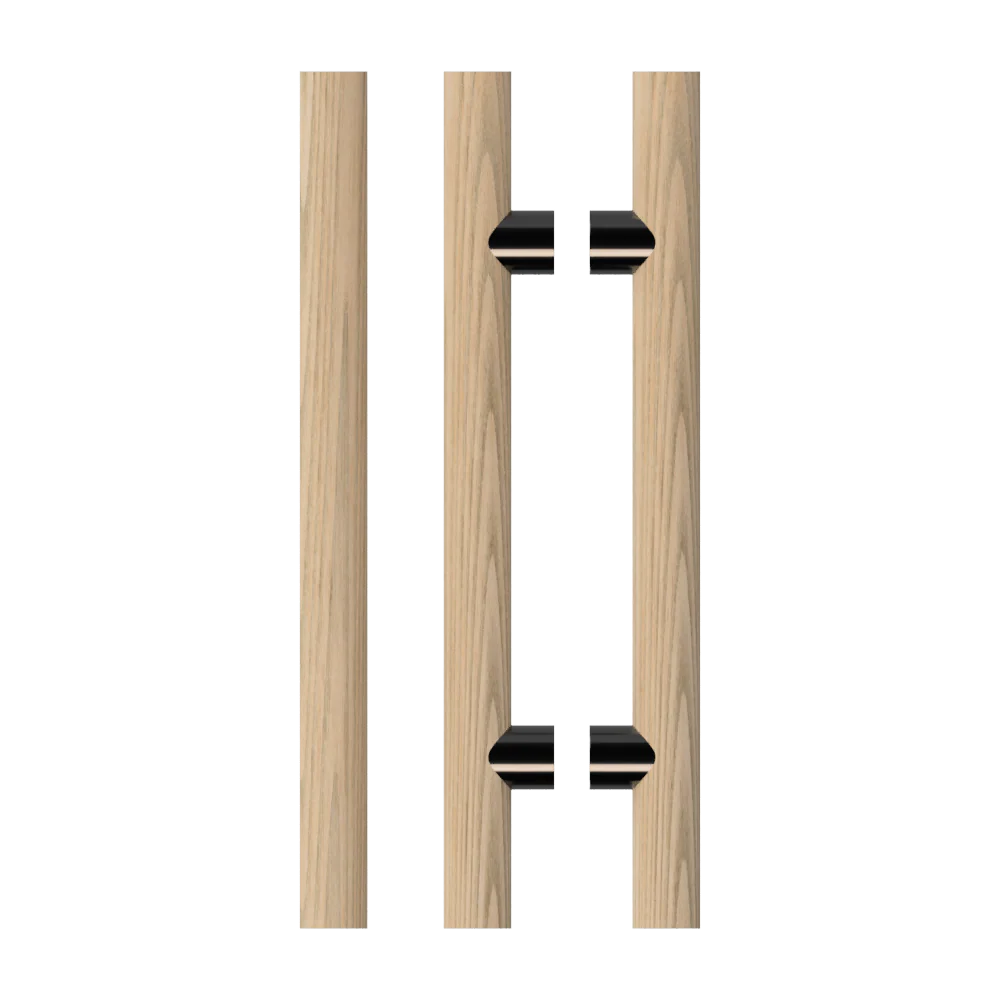 T08 Timber Pull Handle, Tasmanian Oak (Pair)