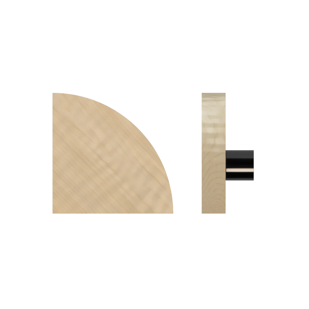 T10 Timber Pull Handle, American Oak (Single)
