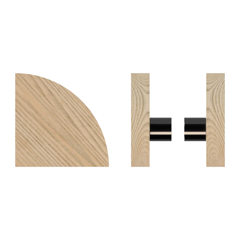T10 Timber Pull Handle, Tasmanian Oak (Pair)