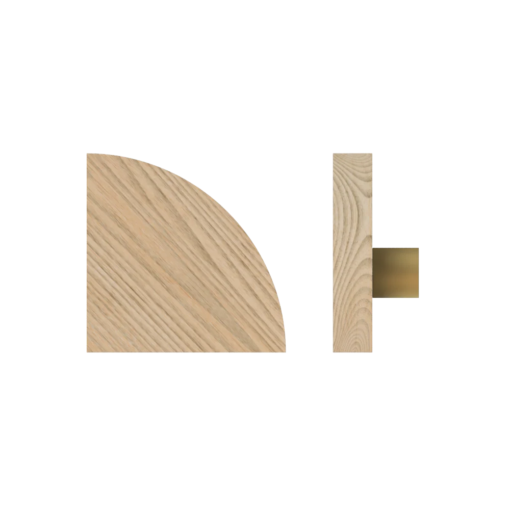 T10 Timber Pull Handle, Tasmanian Oak (Single)