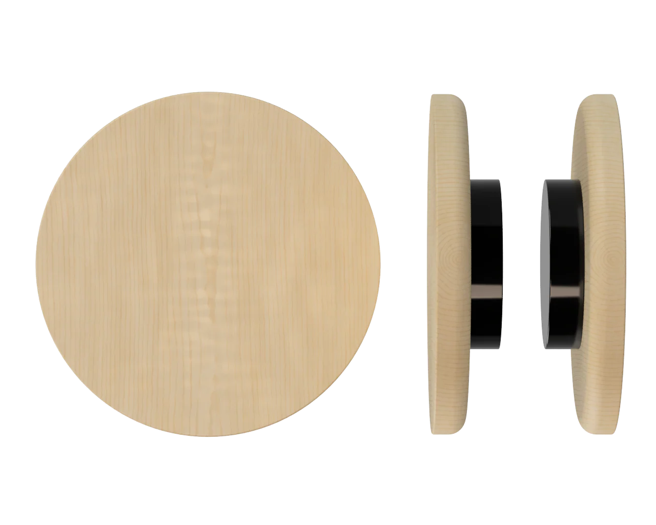 T11 Timber Pull Handle, American Oak (Pair)