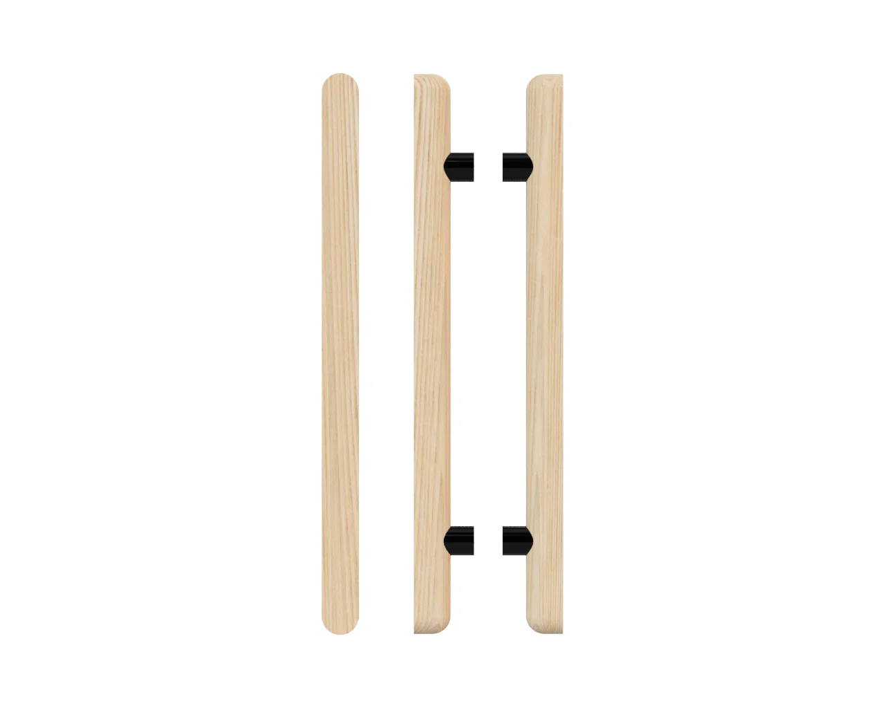 T12 Timber Pull Handle, Tasmanian Oak (Pair)