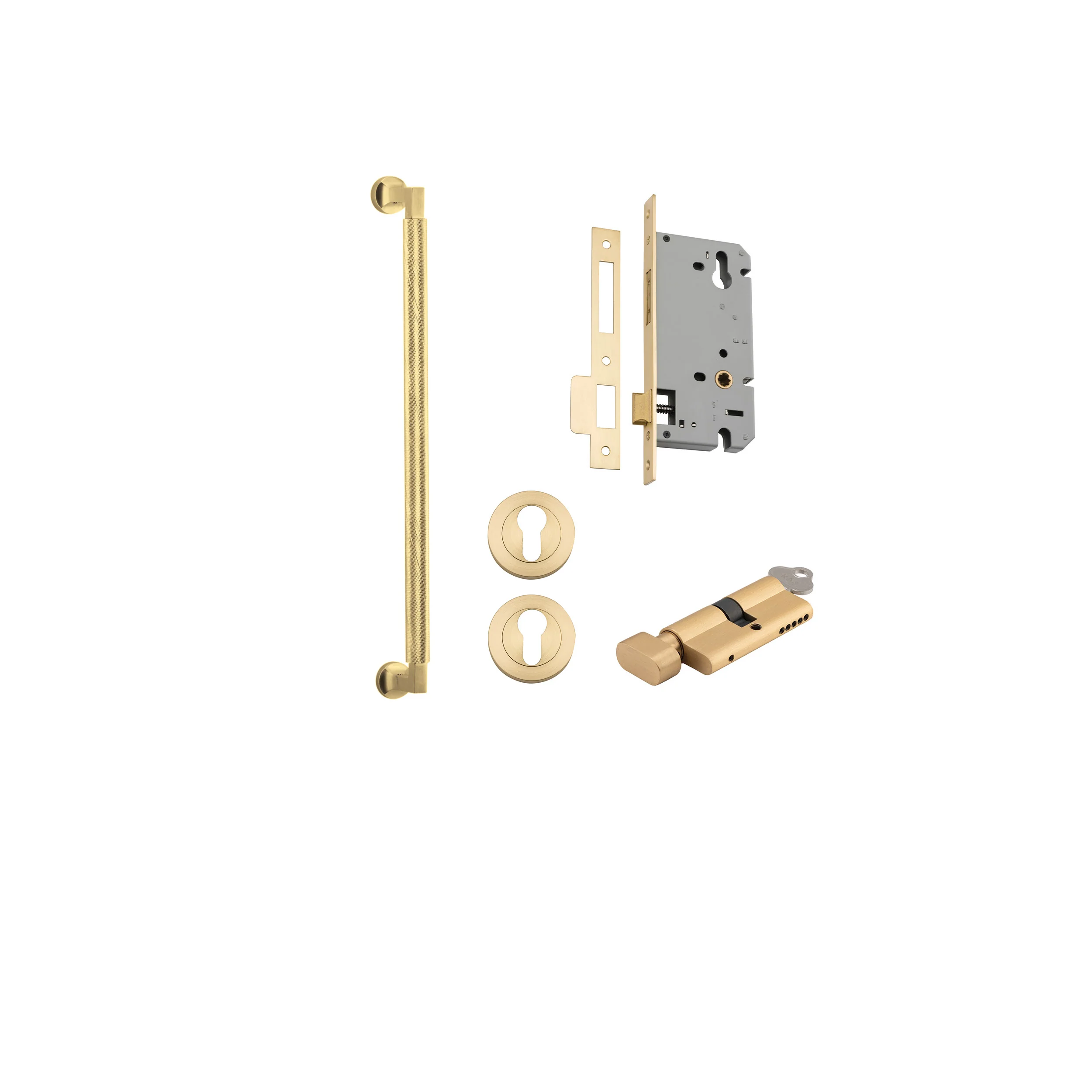 Iver Brunswick Pull Handle Entrance Kit – Key/Thumbturn