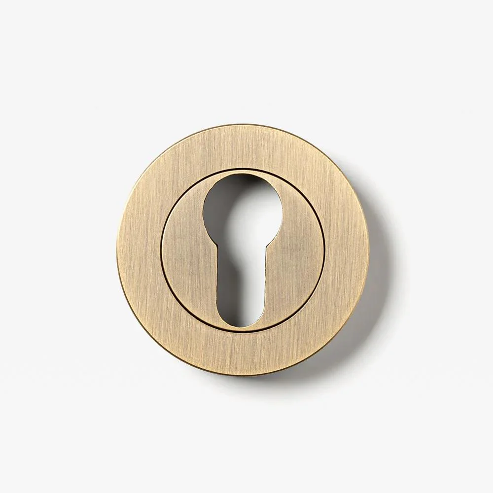 Lo & Co Round Euro Cylinder Escutcheon