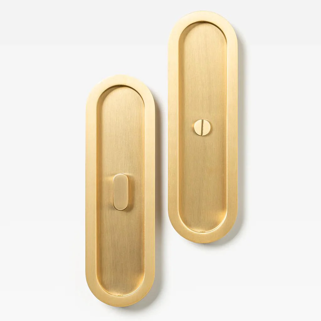 Lo & Co Oval Privacy Flush Pull Set
