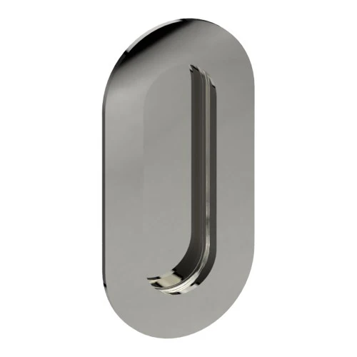Oval Flush Pull Handle 100mm x 50mm
