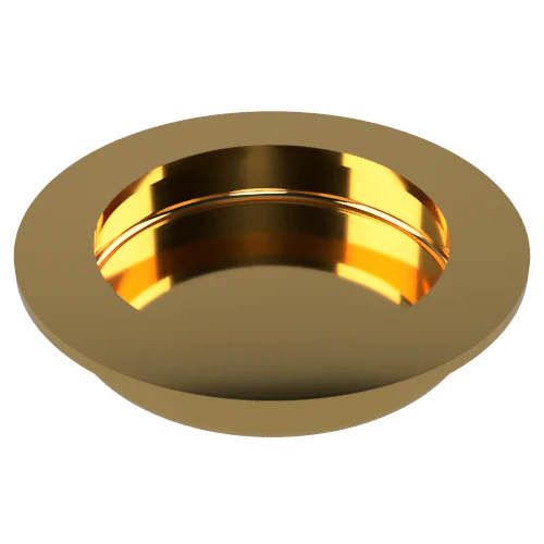 Round Flush Pull Handle 65mm