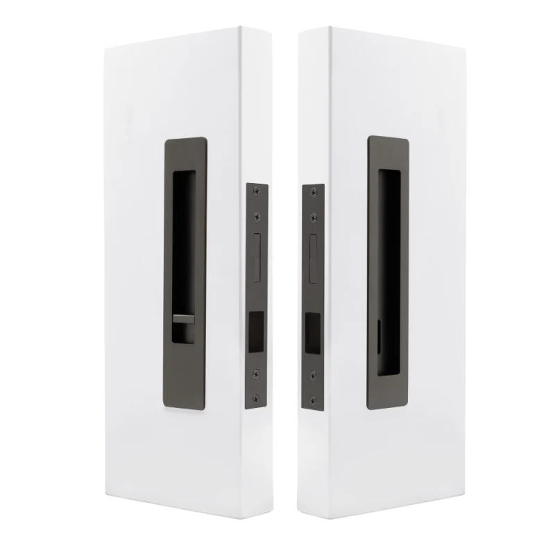Windsor LUME Sliding Door Flush Pulls – Privacy, Snib/Release  (35mm-37mm)