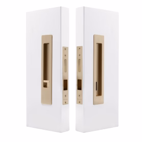 Windsor LUME Sliding Door Flush Pulls – Privacy, Snib/Release  (38mm-64mm)