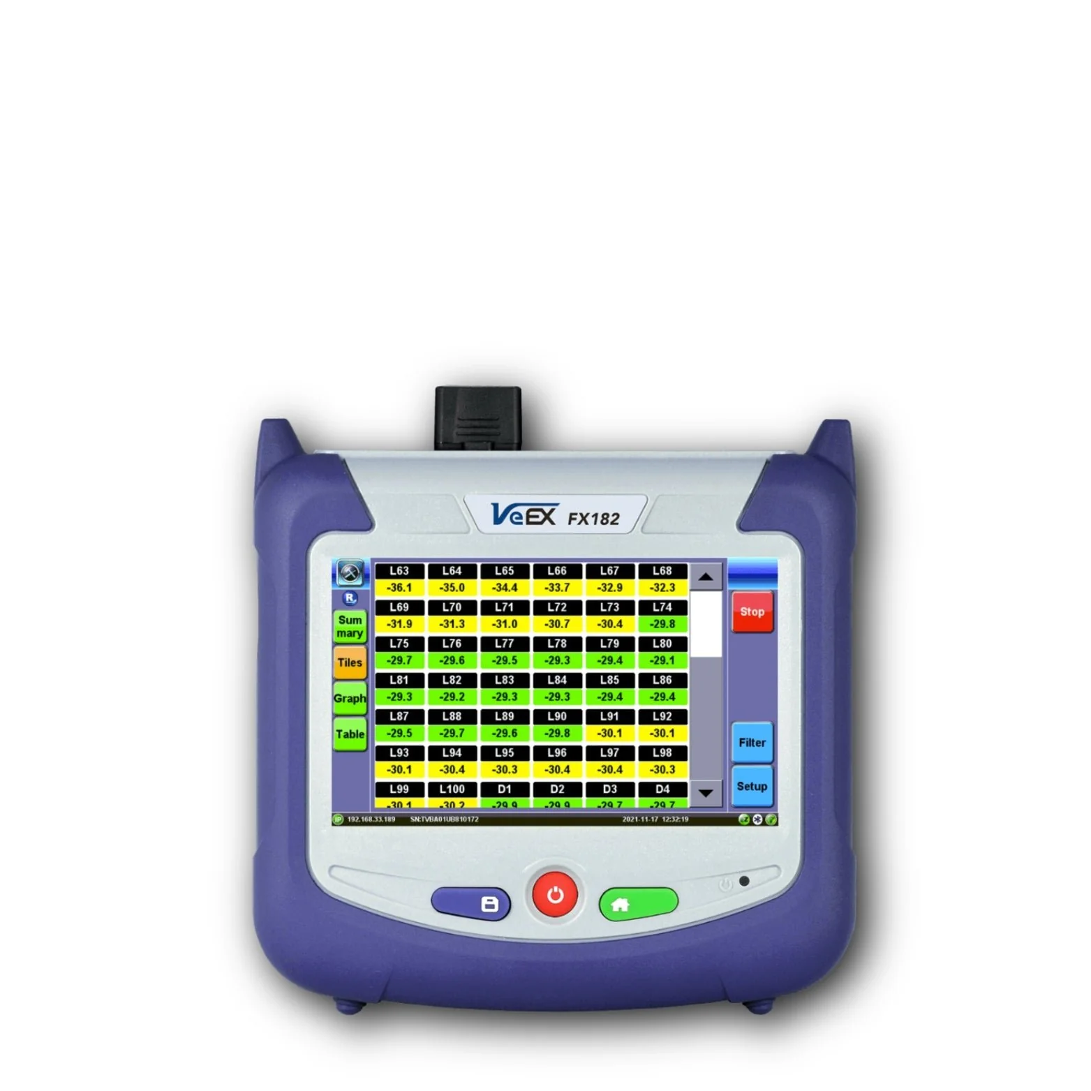 VeEX | FX182 Optical Channel Checker (OCC) to Test DWDM/CWDM Fiber Networks | #Z06-05-052P