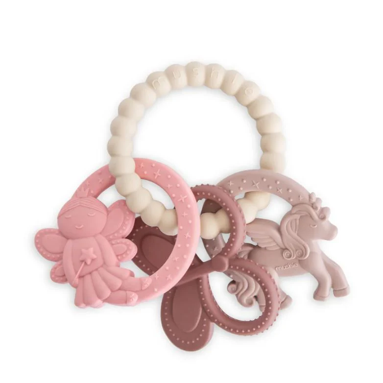 Mushie Teething Ring- Fairy