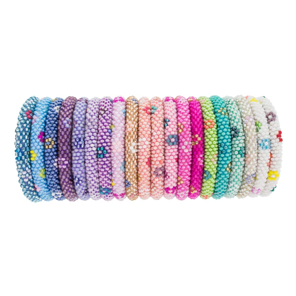 Aid through Trade Roll on Bracelet for Kids – Flower Power