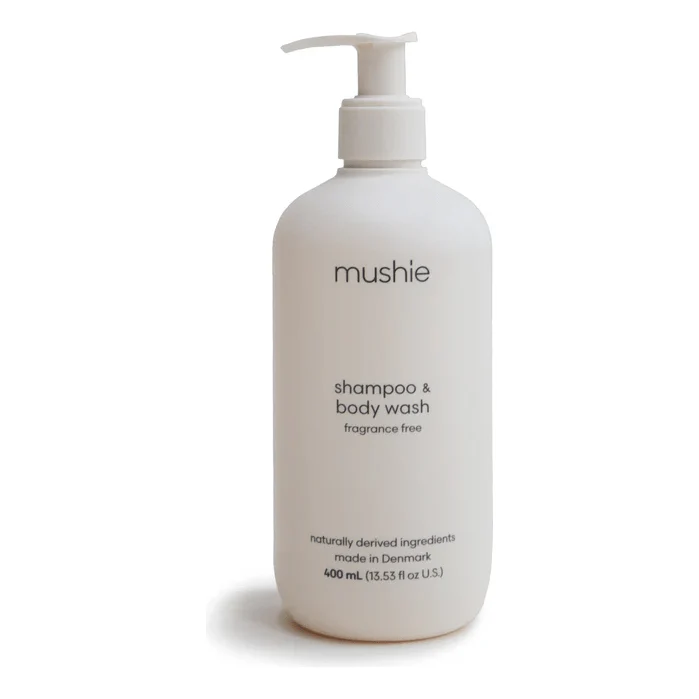 Mushie Baby Shampoo & Body Wash – Fragrance Free