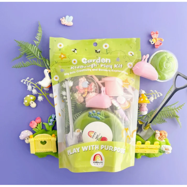 Earth Grown KidDough Garden (Apple) Play Kit