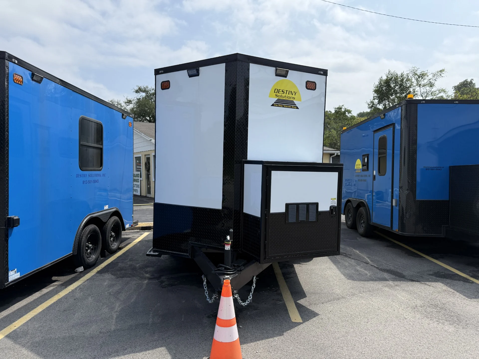 SMG TRAILERS | 7X12 Fiber Splicing Trailer | #FST-7X12