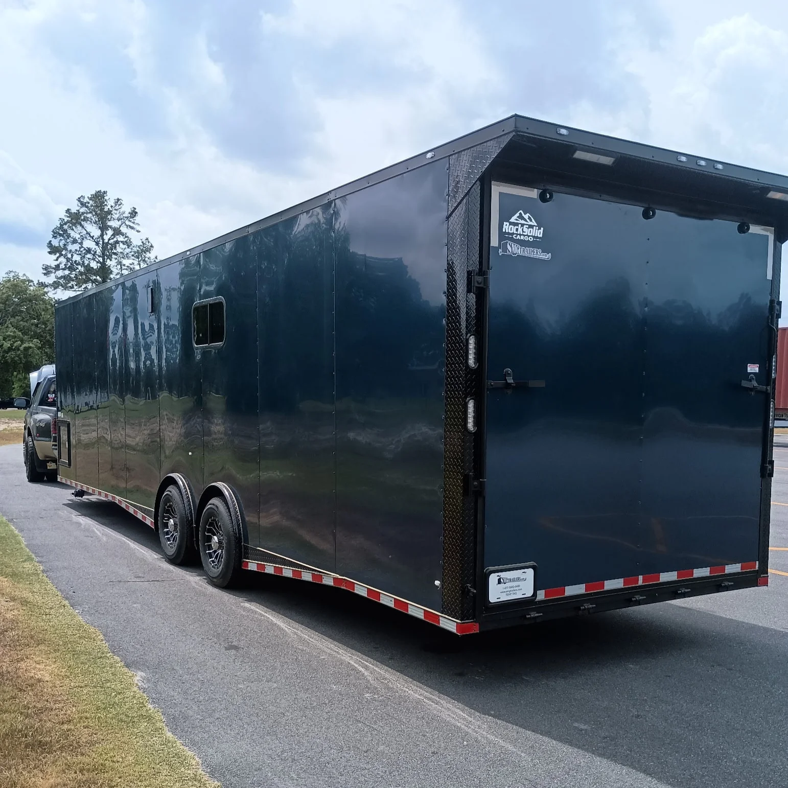 SMG TRAILERS | 8.5X32 Car Hauler Style Command Trailer | #8.5X32CH