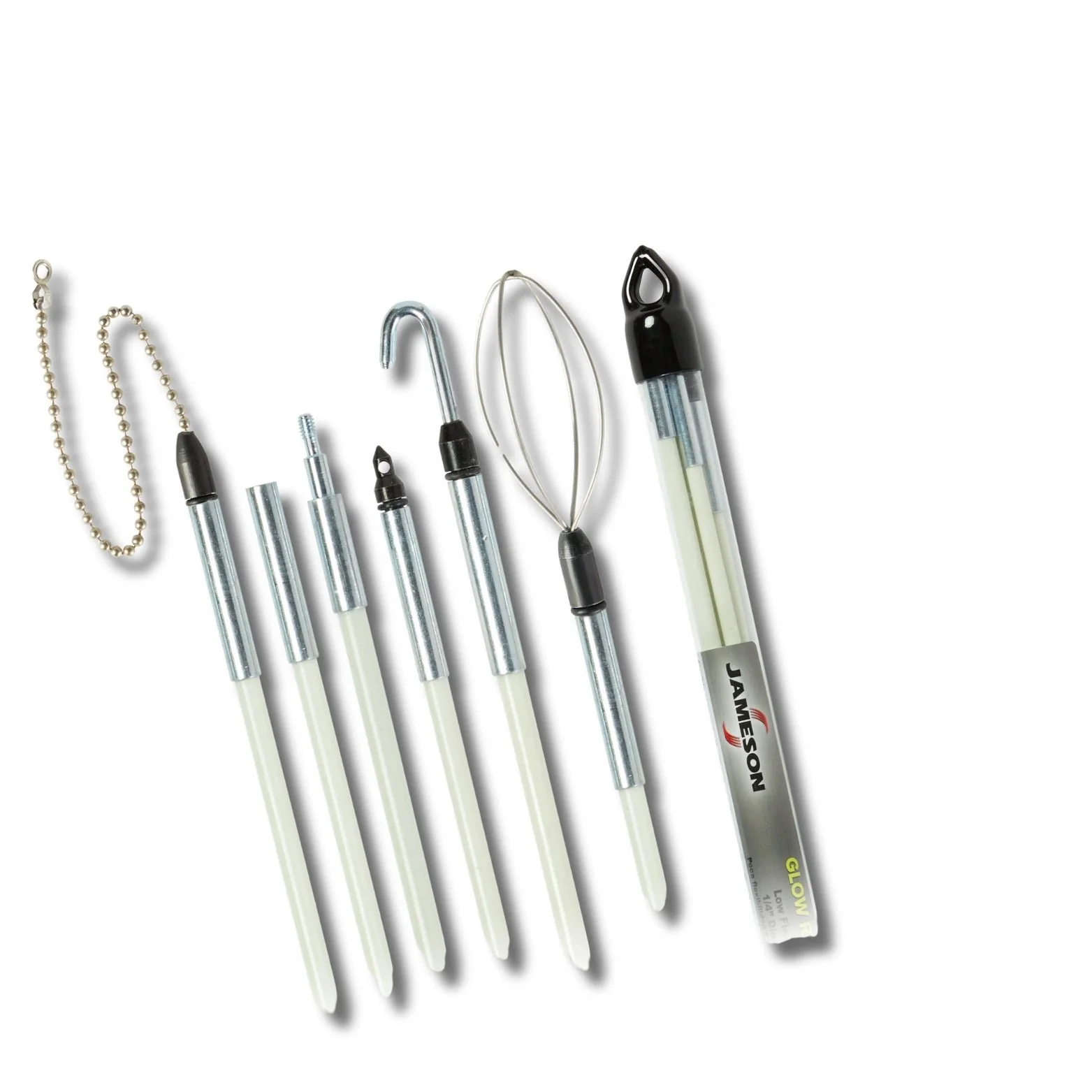 JAMESON | Glow Fish Rod Deluxe Kit, 30 ft. | #7S-65K