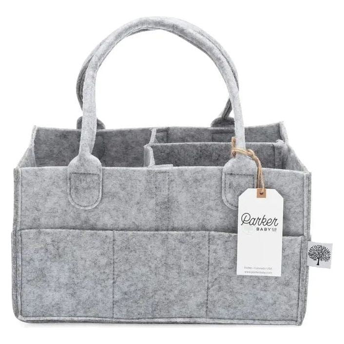 Parker Baby Company Diaper Caddy- Regular Gray