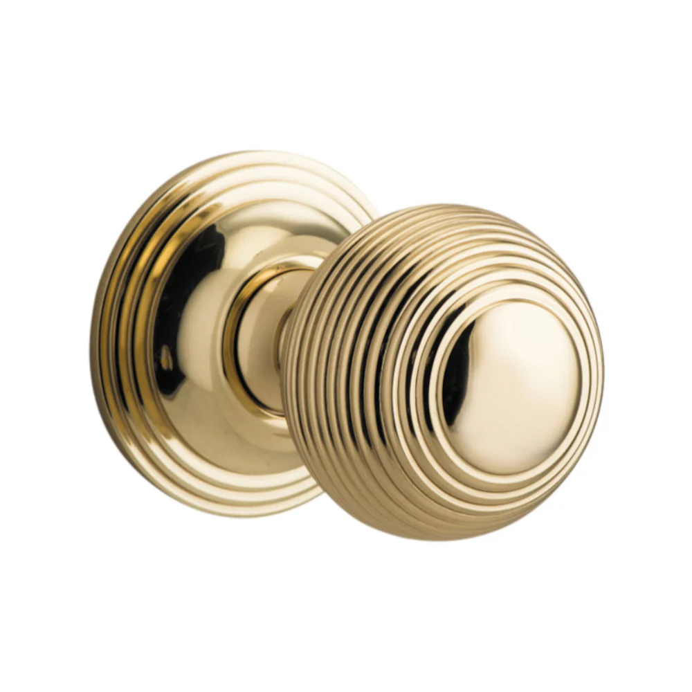 Iver Guildford Knob on Round Rose (Pair)