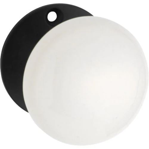 Tradco Porcelain Door Knob- Round Rose