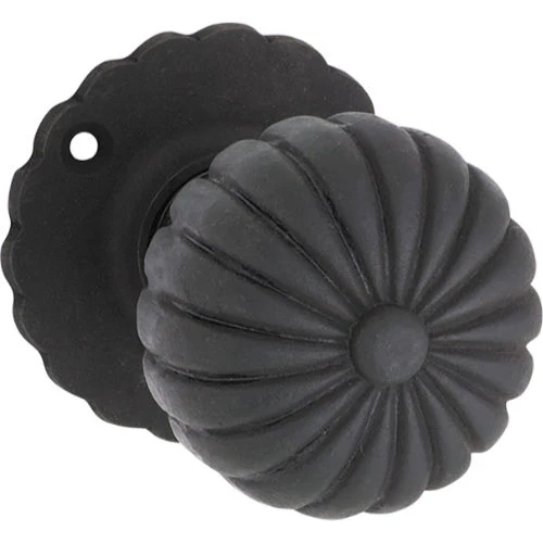 Tradco Fluted Mortice Knob- Round Rose