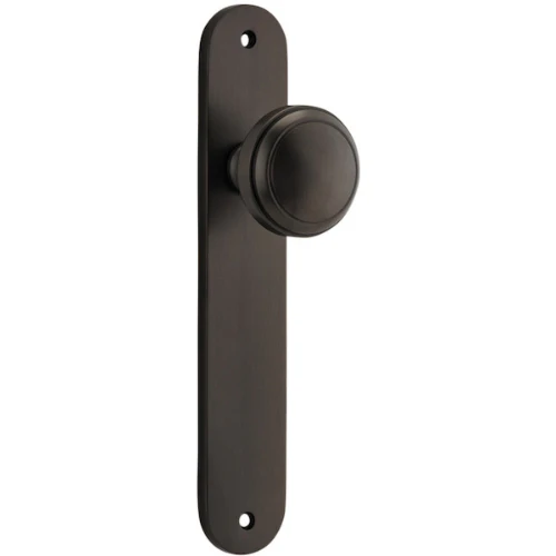Iver Paddington Knob on Oval Backplate (Pair)
