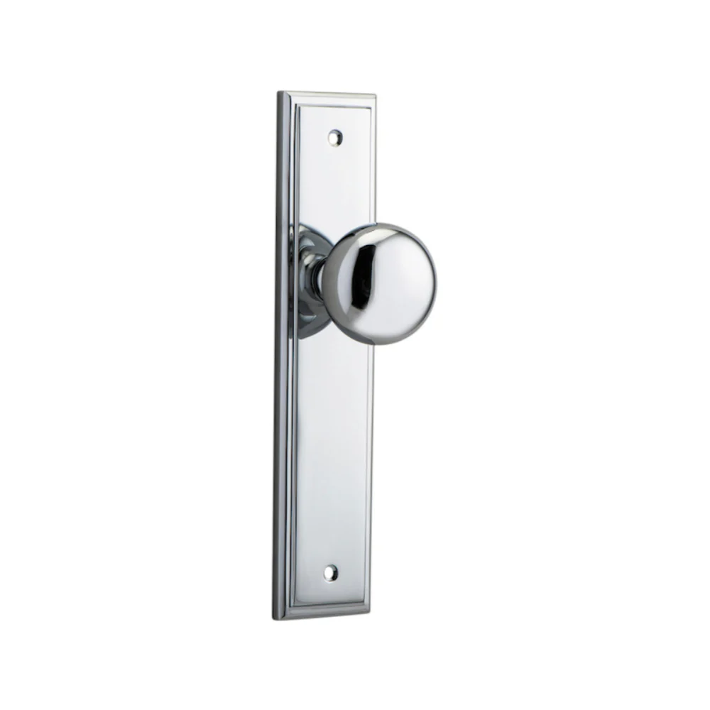 Iver Cambridge Knob on Stepped Backplate (Pair)
