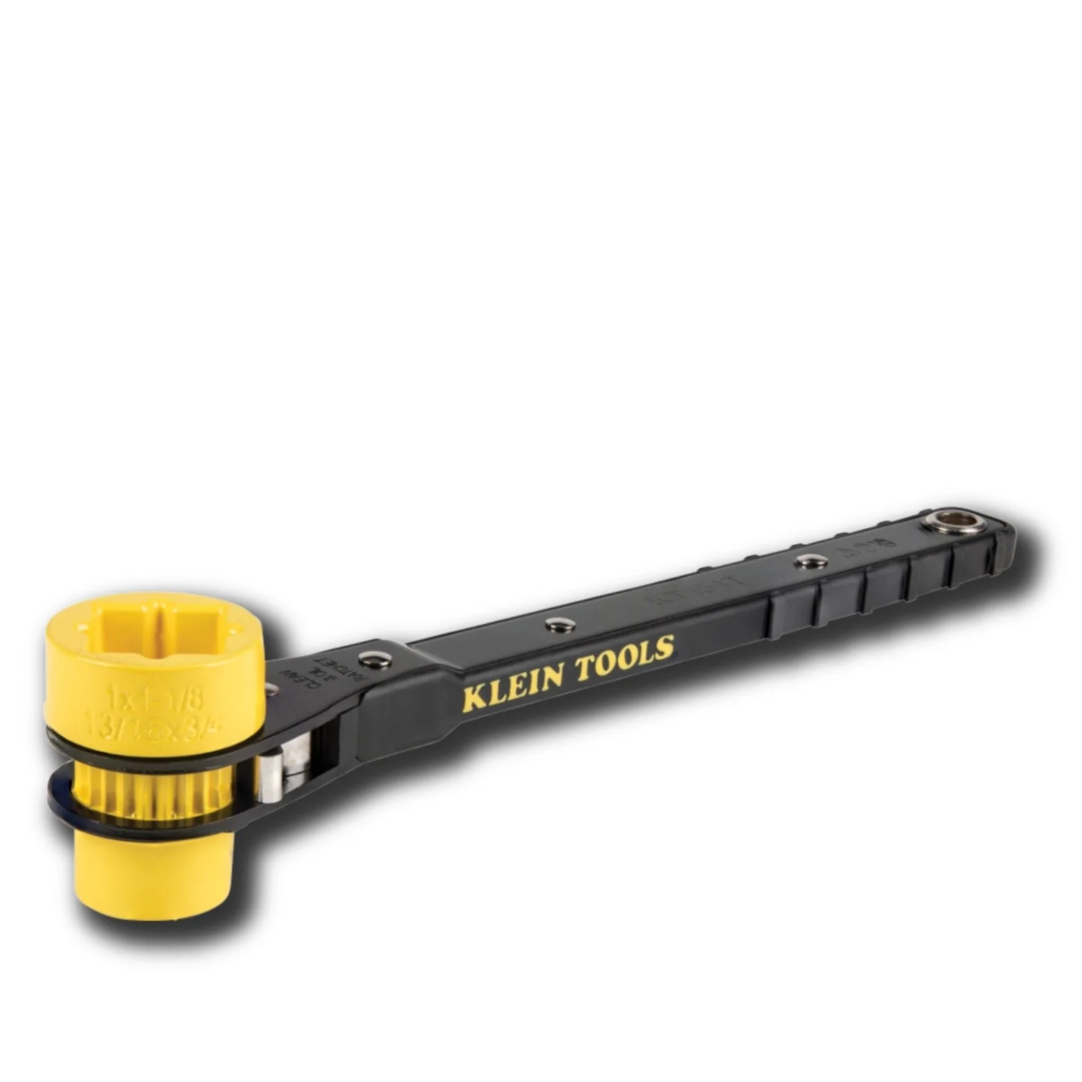 KLEIN TOOLS | 4-in-1 Lineman’s Ratcheting Wrench | #KT151T
