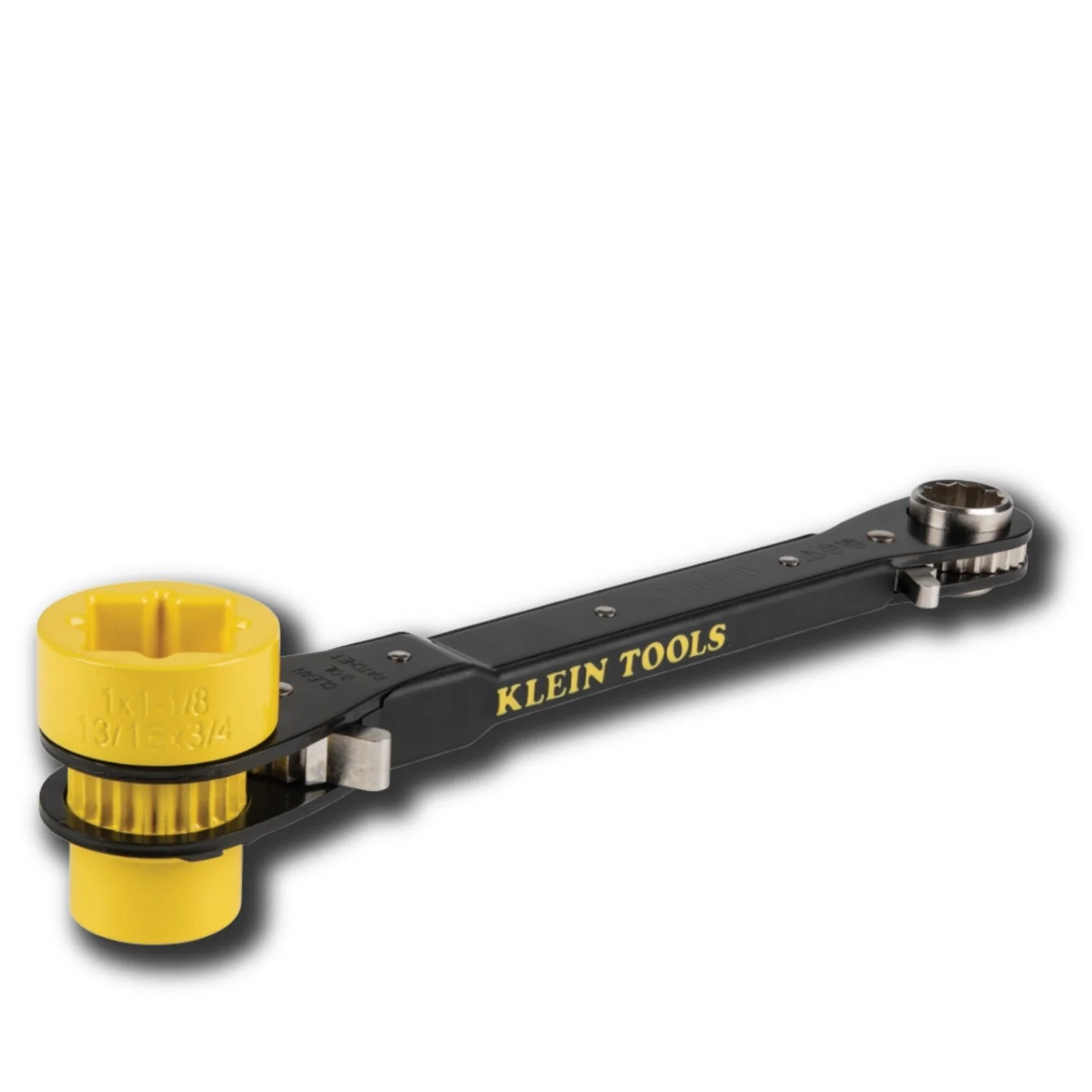 KLEIN TOOLS | 6-in-1 Lineman’s Ratcheting Wrench | #KT155HD